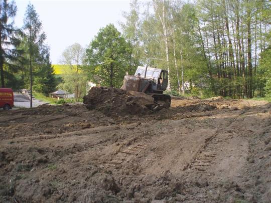 Odbahnění přehrady 2006-2008