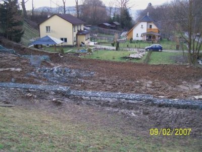 Odbahnění přehrady 2006-2008