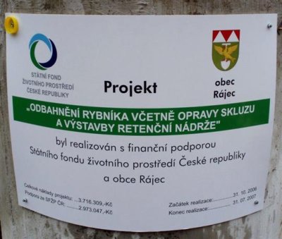 Odbahnění přehrady 2006-2008
