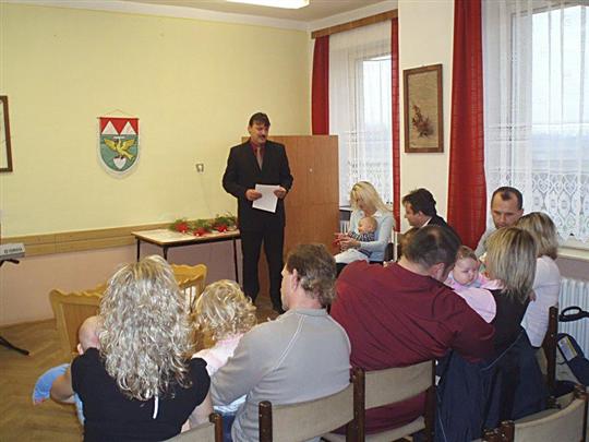 Vítání občánků 15.11.2008