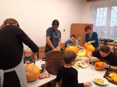Dlabání dýní 22. 10. 2022